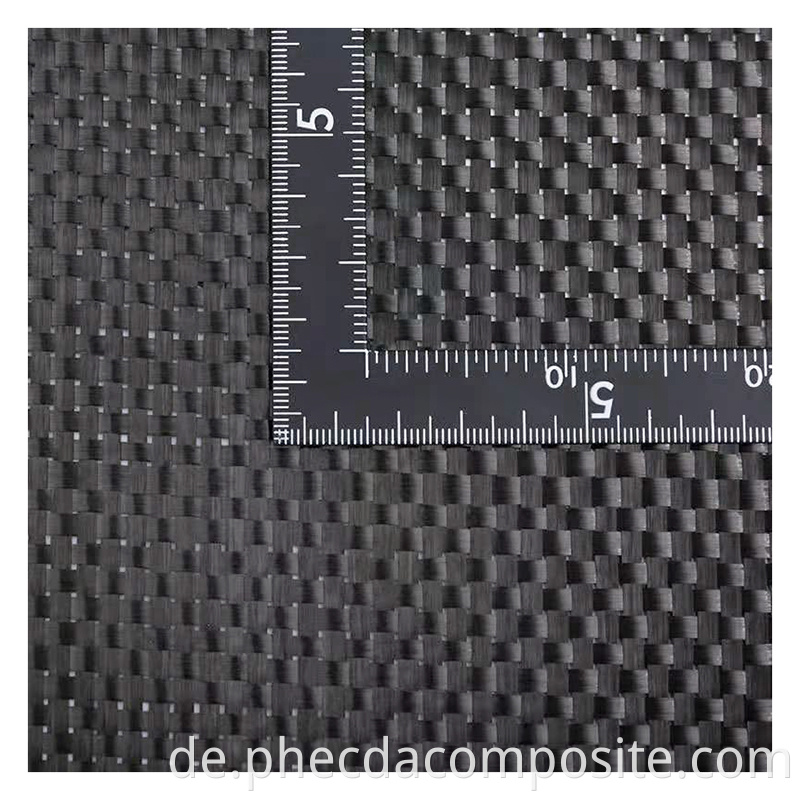 High modulus fire-resistant 12k plain carbon fiber fabric
